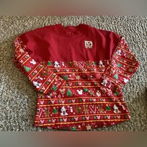 Disney Christmas Very Merry Snacks Treats Disney Spirit Shirt, Size Large